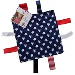 Baby Jack and Co. USA Flag Military Taggy Comfort Crinkle Tag Square Toy