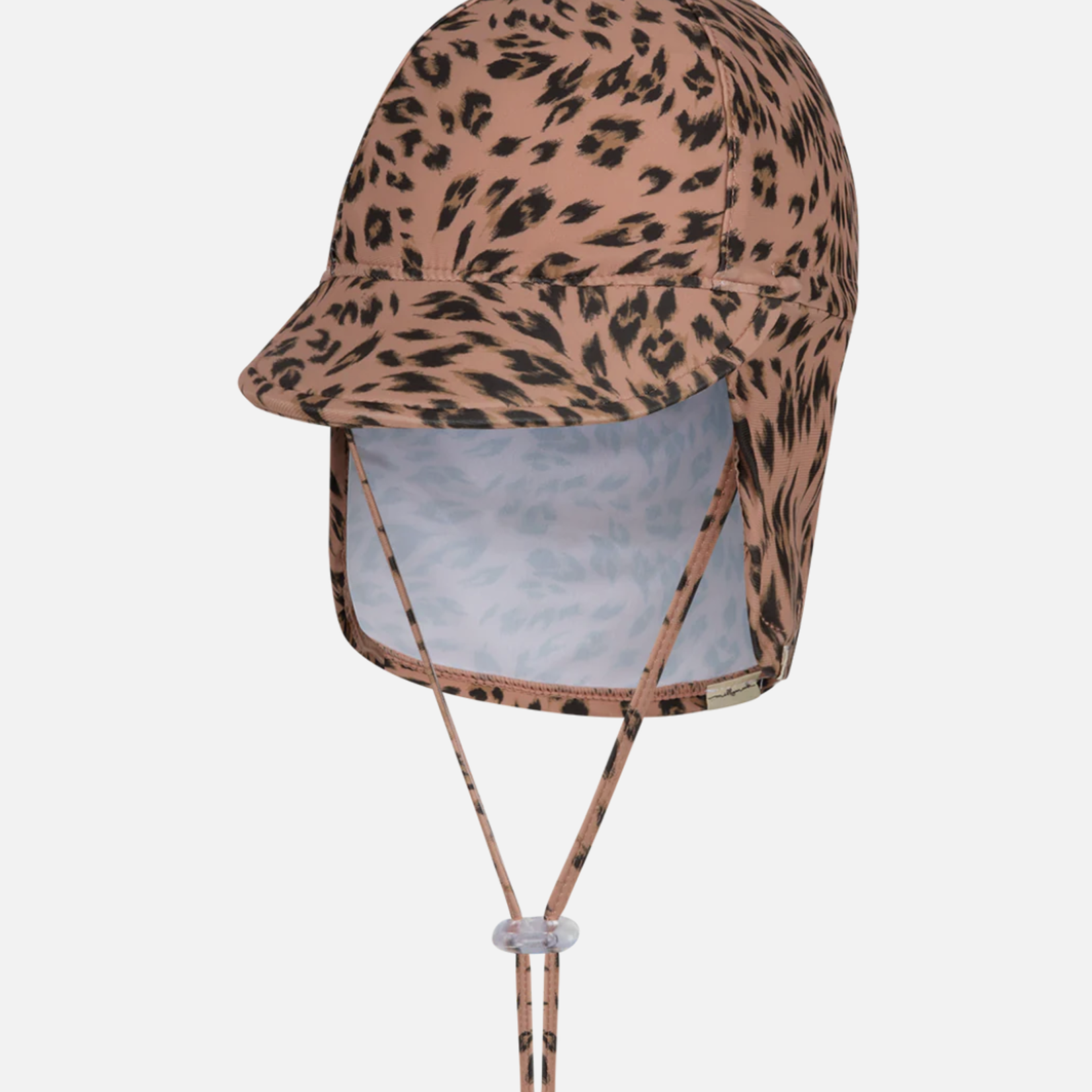 Millymook and Dozer Baby Girls Legionnaire Sun Hat | Chloe Leopard L 12-24M