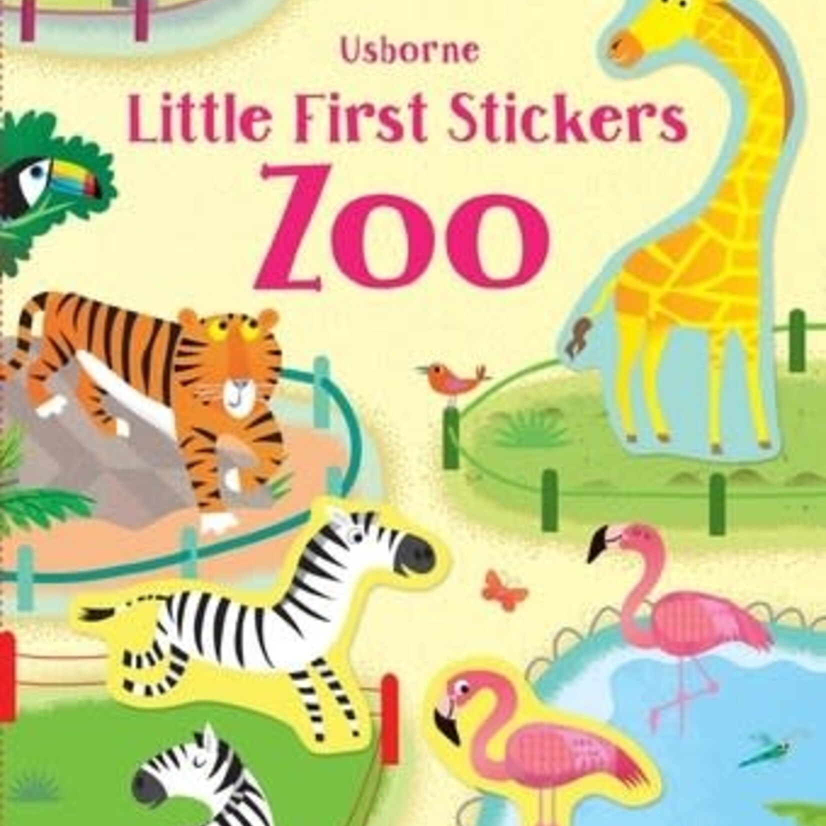 Usborne Little First Stickers Zoo