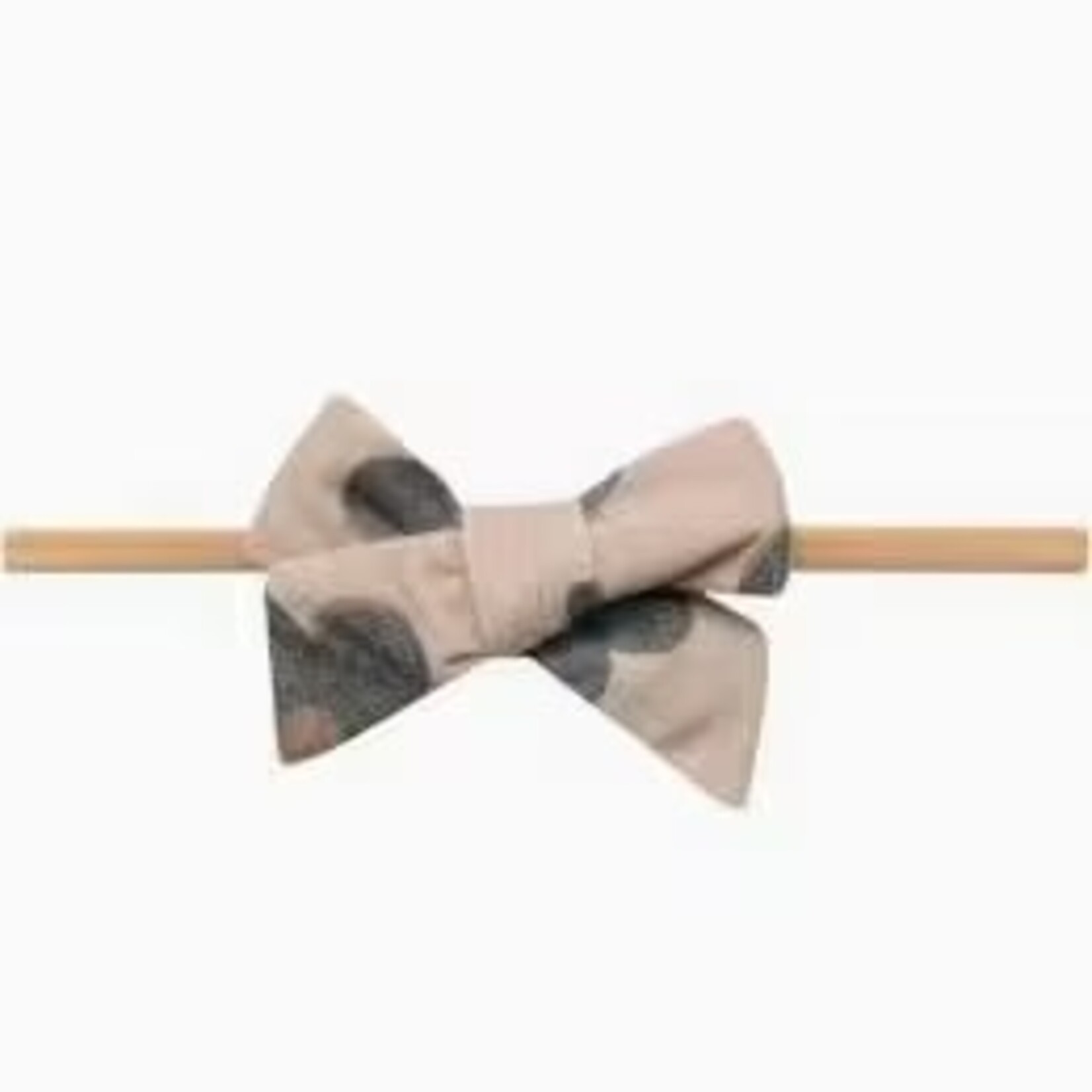 Copper Pearl Classic Nylon Bow - Gemma Tan