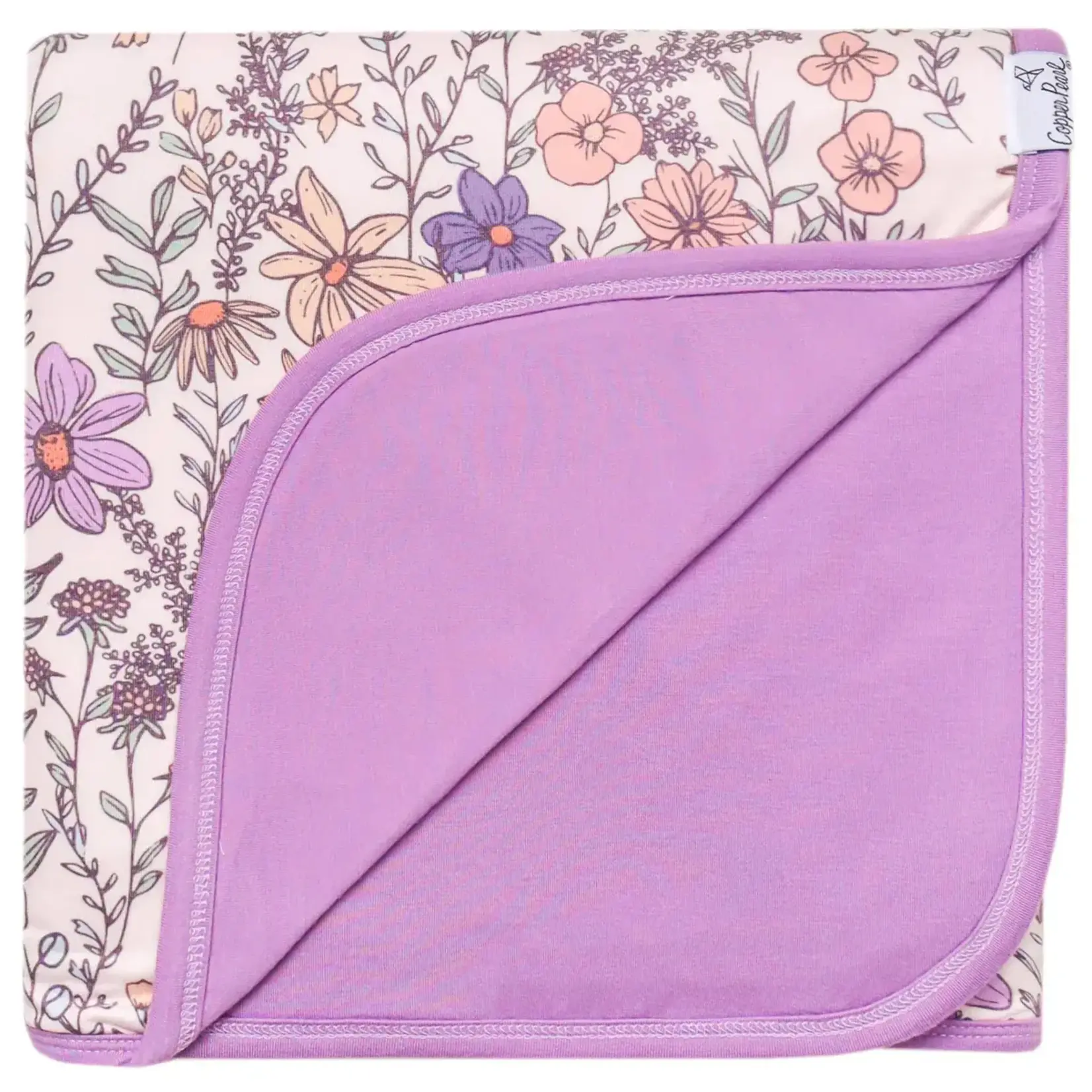 Copper Pearl Three-Layer Quilt - Flora