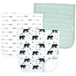 Copper Pearl Premium Burp Cloths - Archer
