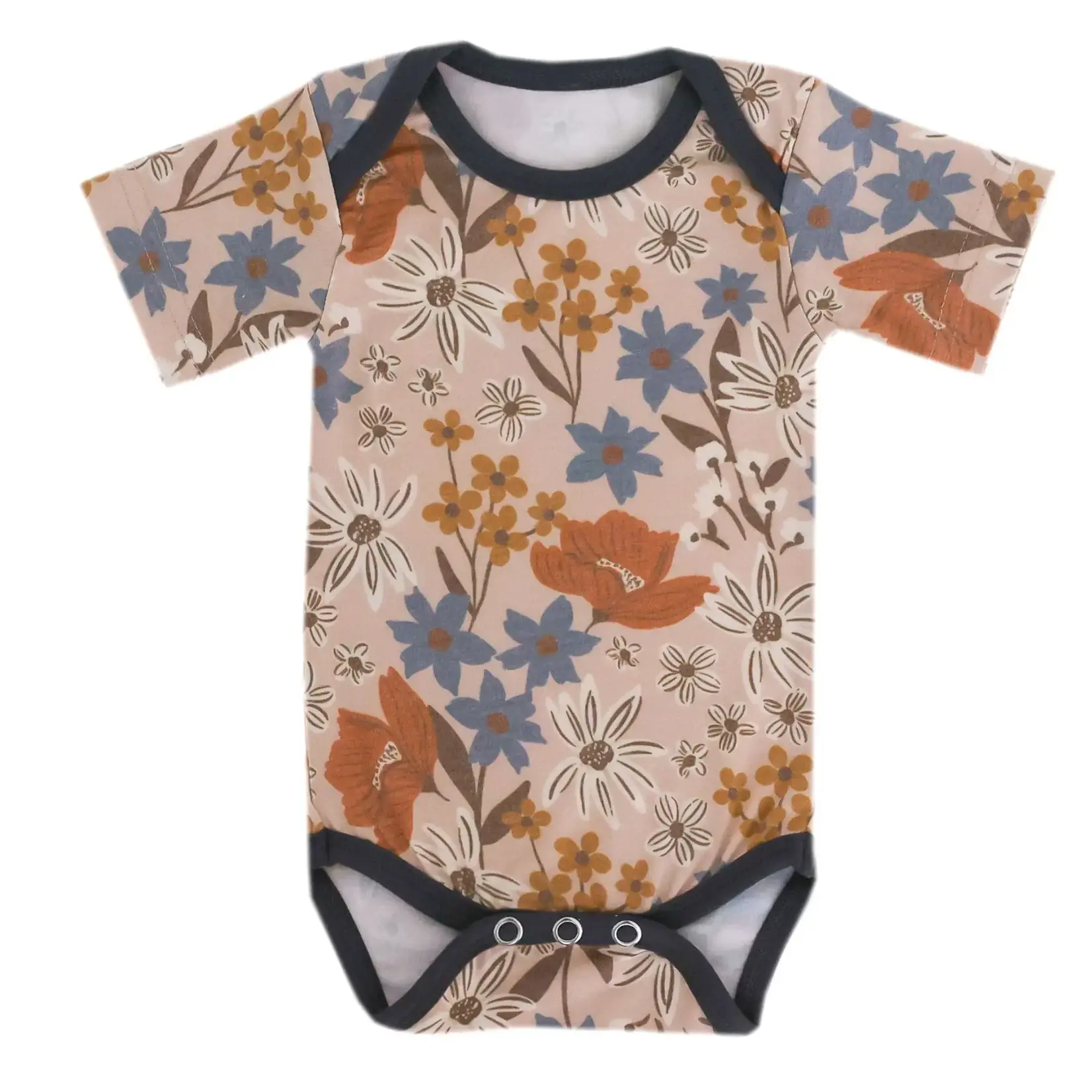 Copper Pearl Short Sleeve Bodysuit- Eden