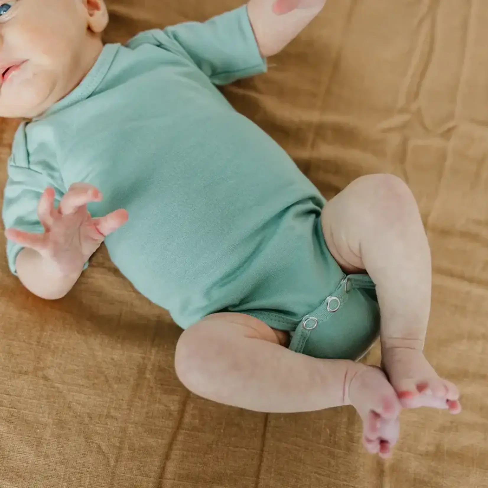 Copper Pearl Short Sleeve Bodysuit- Briar