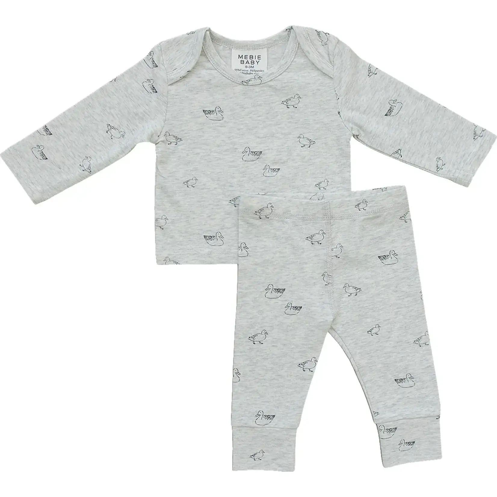 Mebie Baby Cozy Set - Duck Newborn