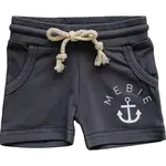 Mebie Baby Pocket Cotton Shorts - Slate