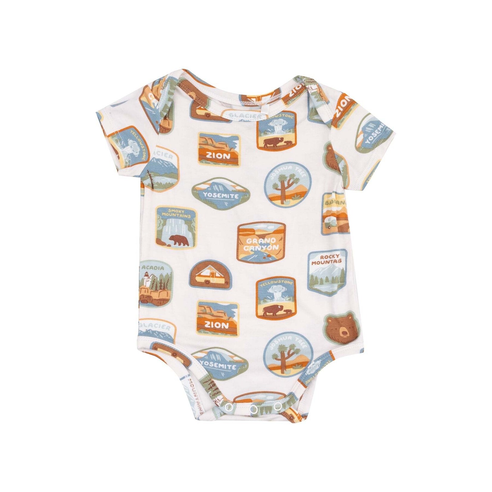Angel Dear Bodysuit | National Park Patches SS