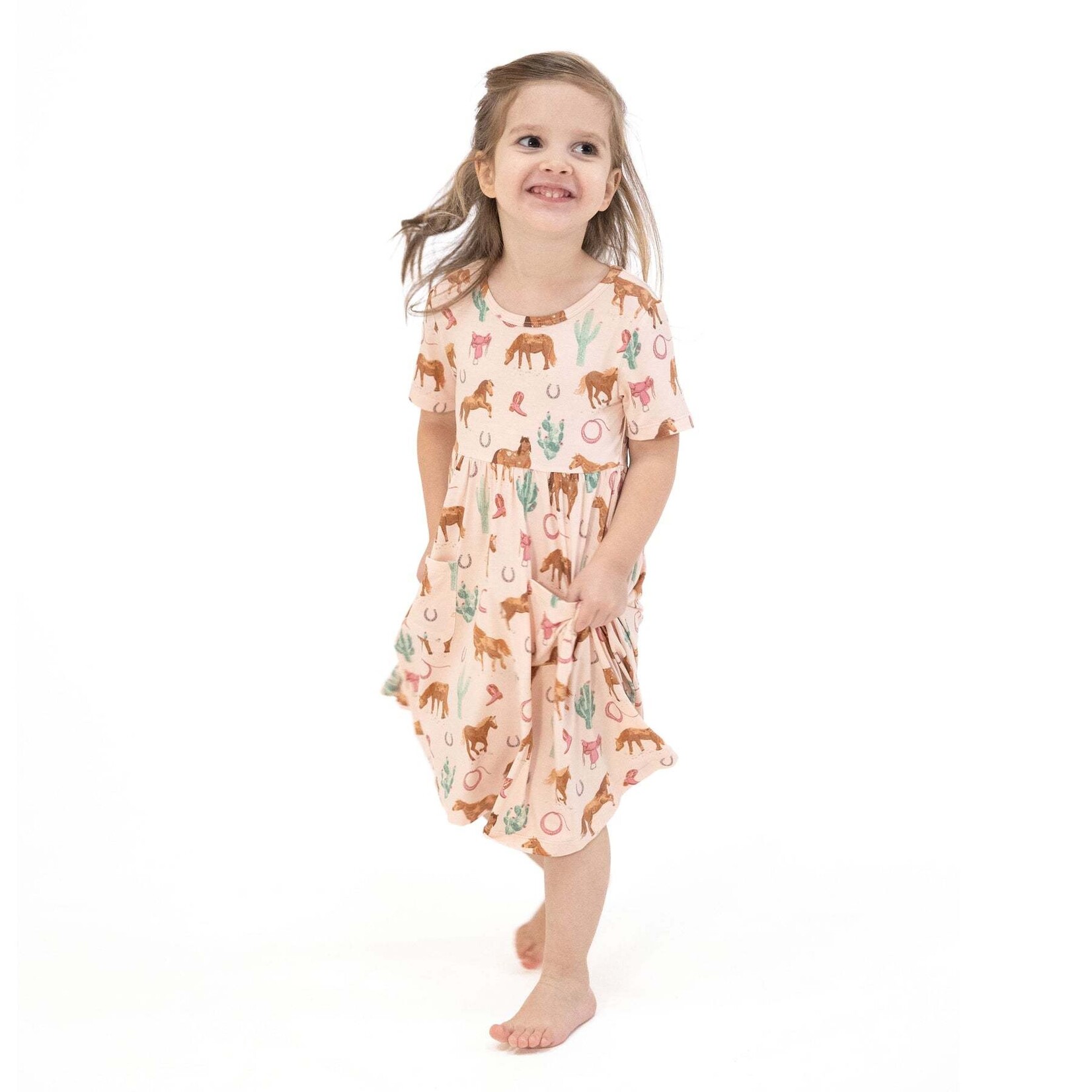 Angel Dear Twirly Dress | Western Horses