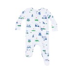 Angel Dear Zipper Footie | Vintage Golf Carts