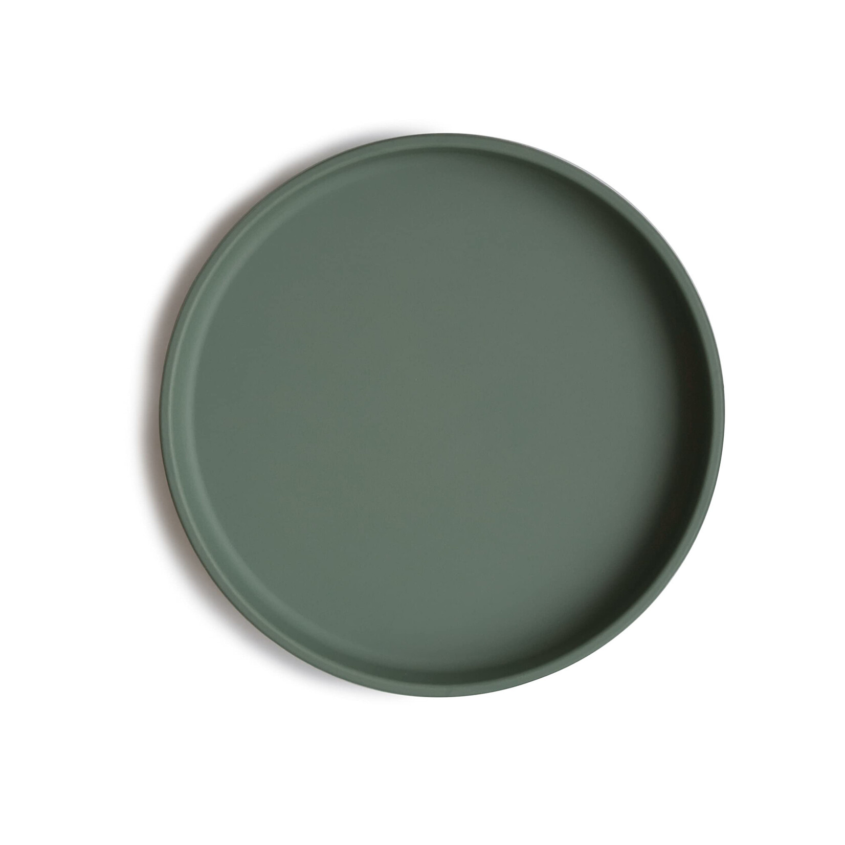 Mushie & Co Classic Silicone Suction Plate, Dried Thyme