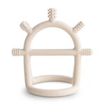 Mushie & Co No-Drop Sensory Teether (Shifting Sand)