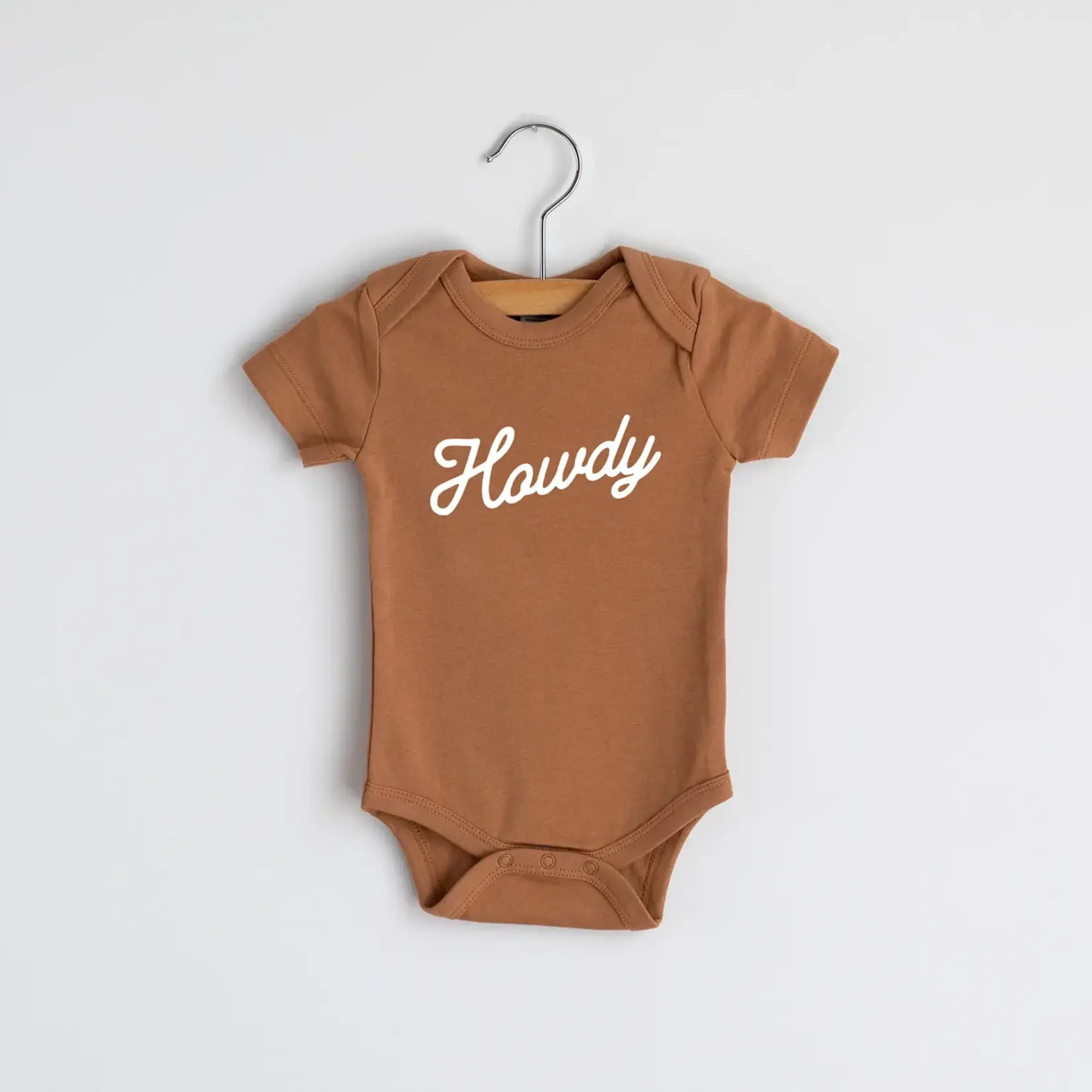 Gladfolk Howdy Bodysuit SS | Camel