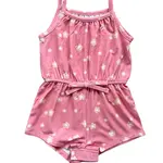 babysprouts clothing company Baby Girl Summer Romper - Desert Rose Flora