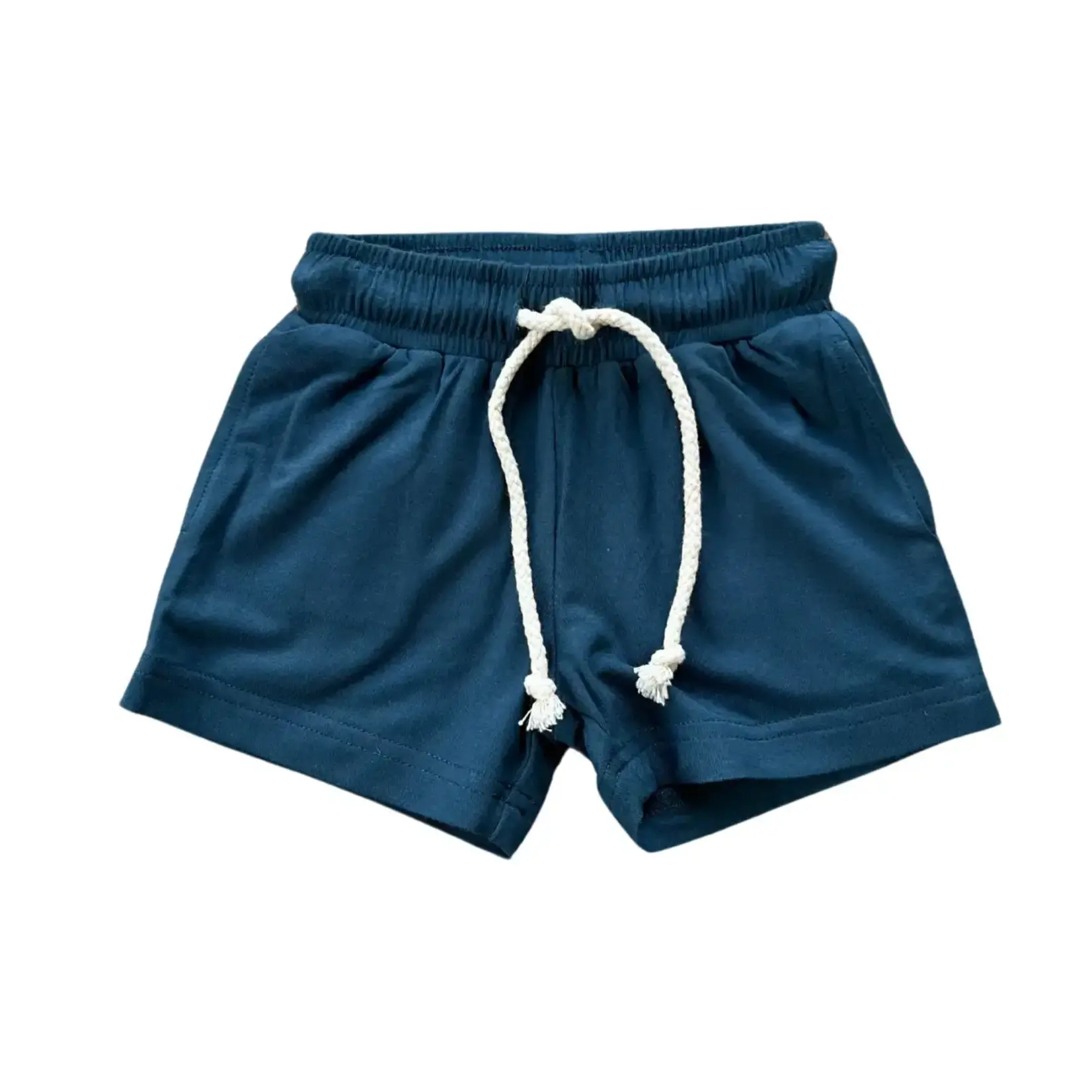 babysprouts clothing company Boy Shorts Bamboo Terry - Navy