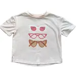 babysprouts clothing company Girl Boxy Bamboo Tee - Retro Shades