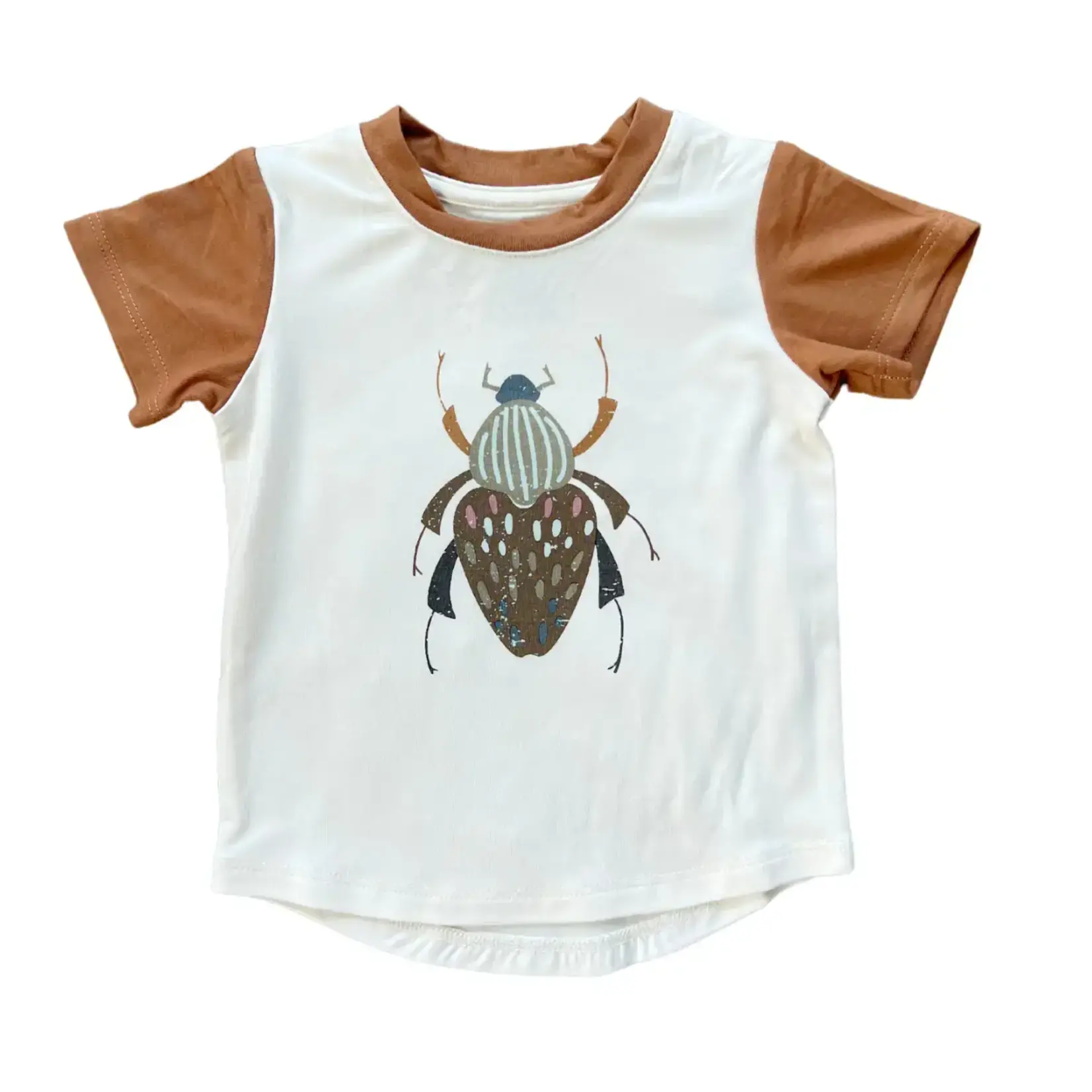 babysprouts clothing company Boys Colorblock Bamboo Tee - Bug