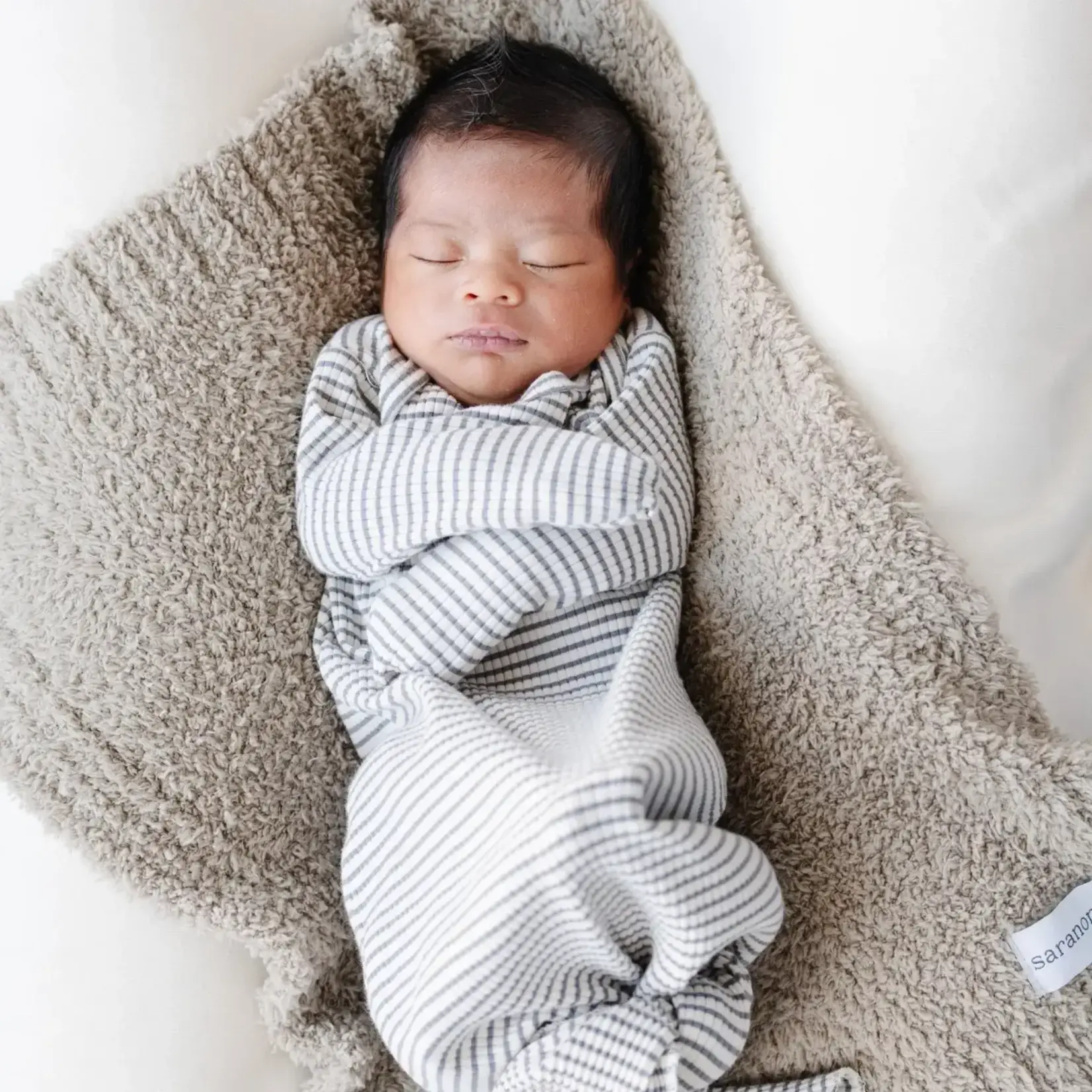Saranoni Mini Blanket Bamboni - Taupe
