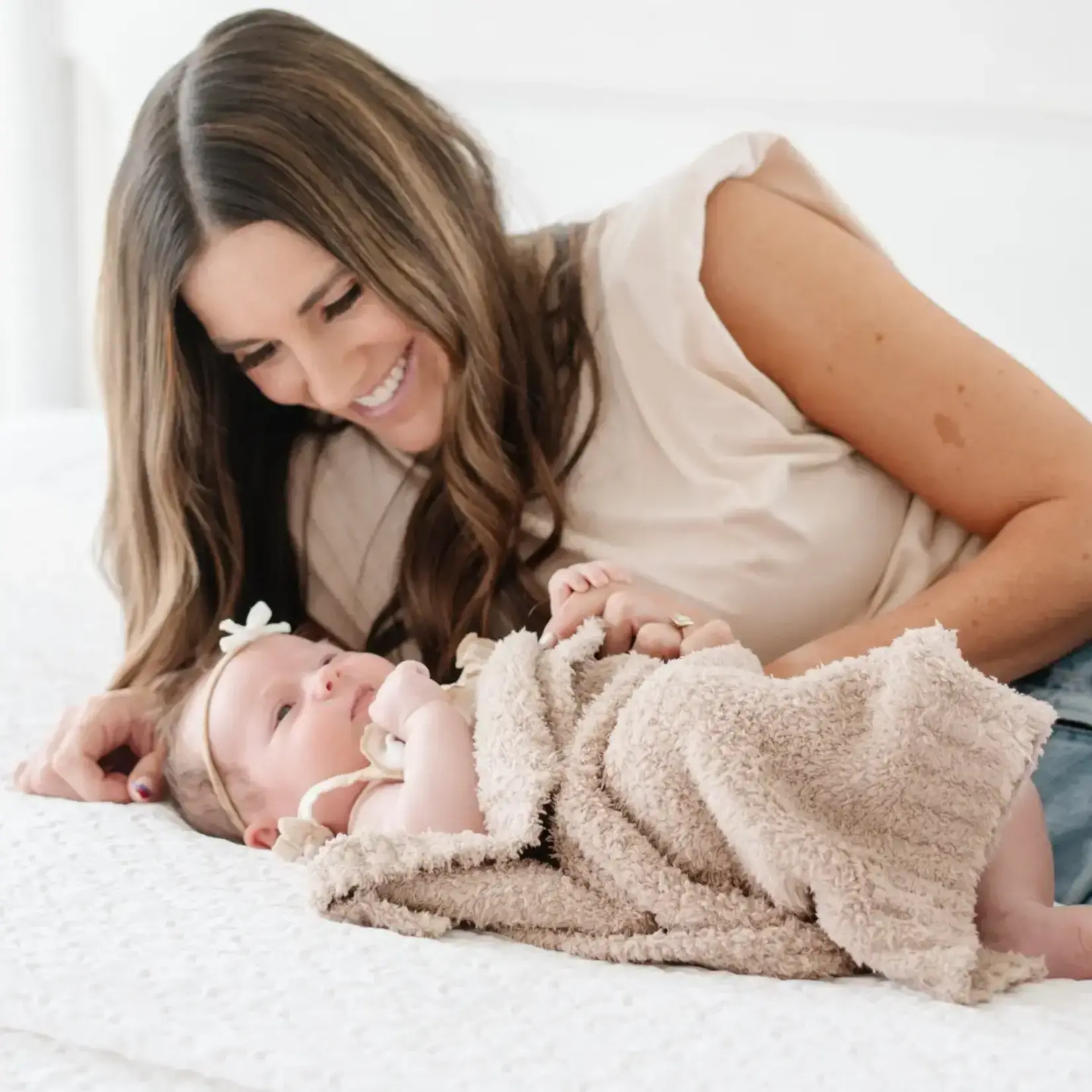 Saranoni Mini Blanket Bamboni - Birch