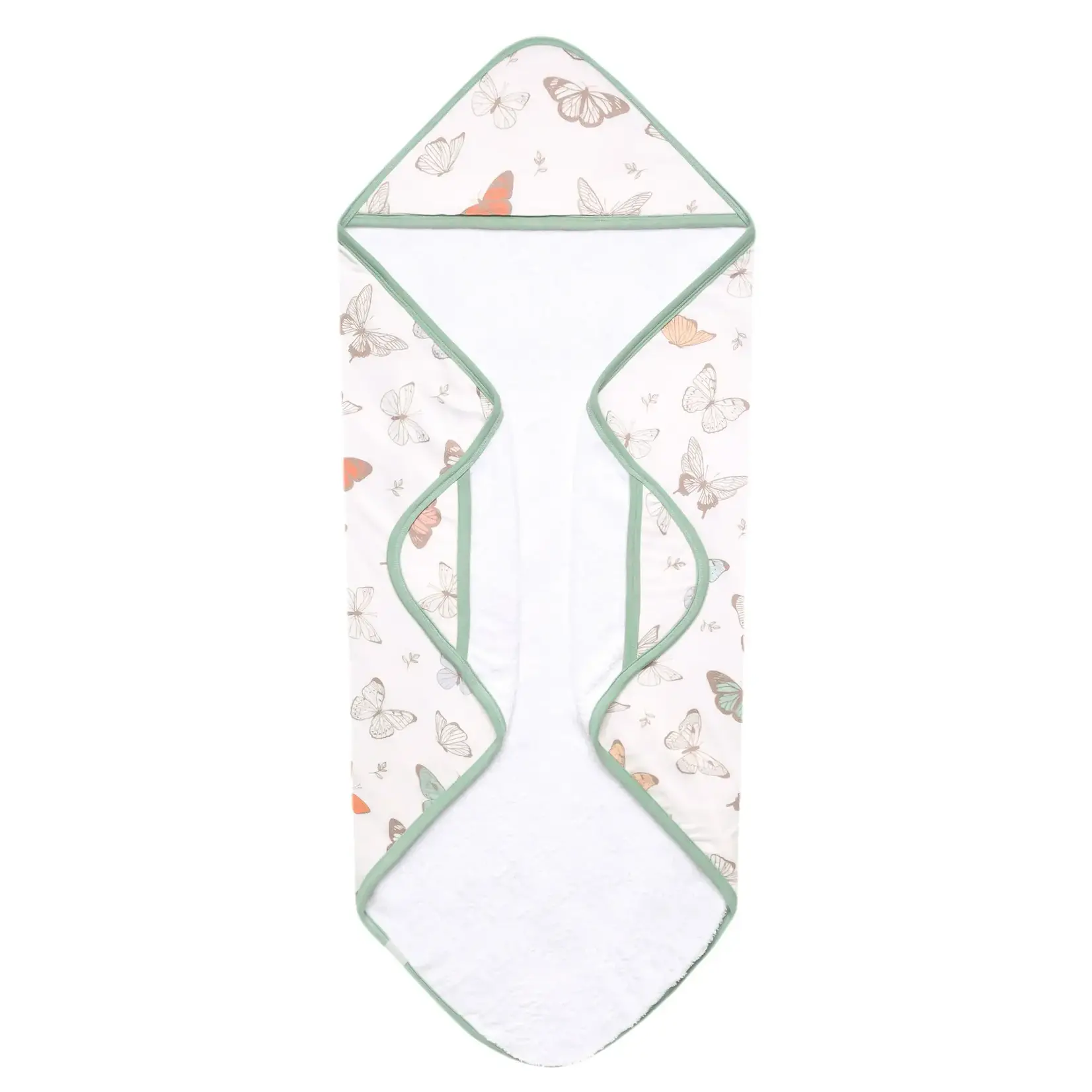 Copper Pearl Premium Baby Knit Hooded Towel - Luna