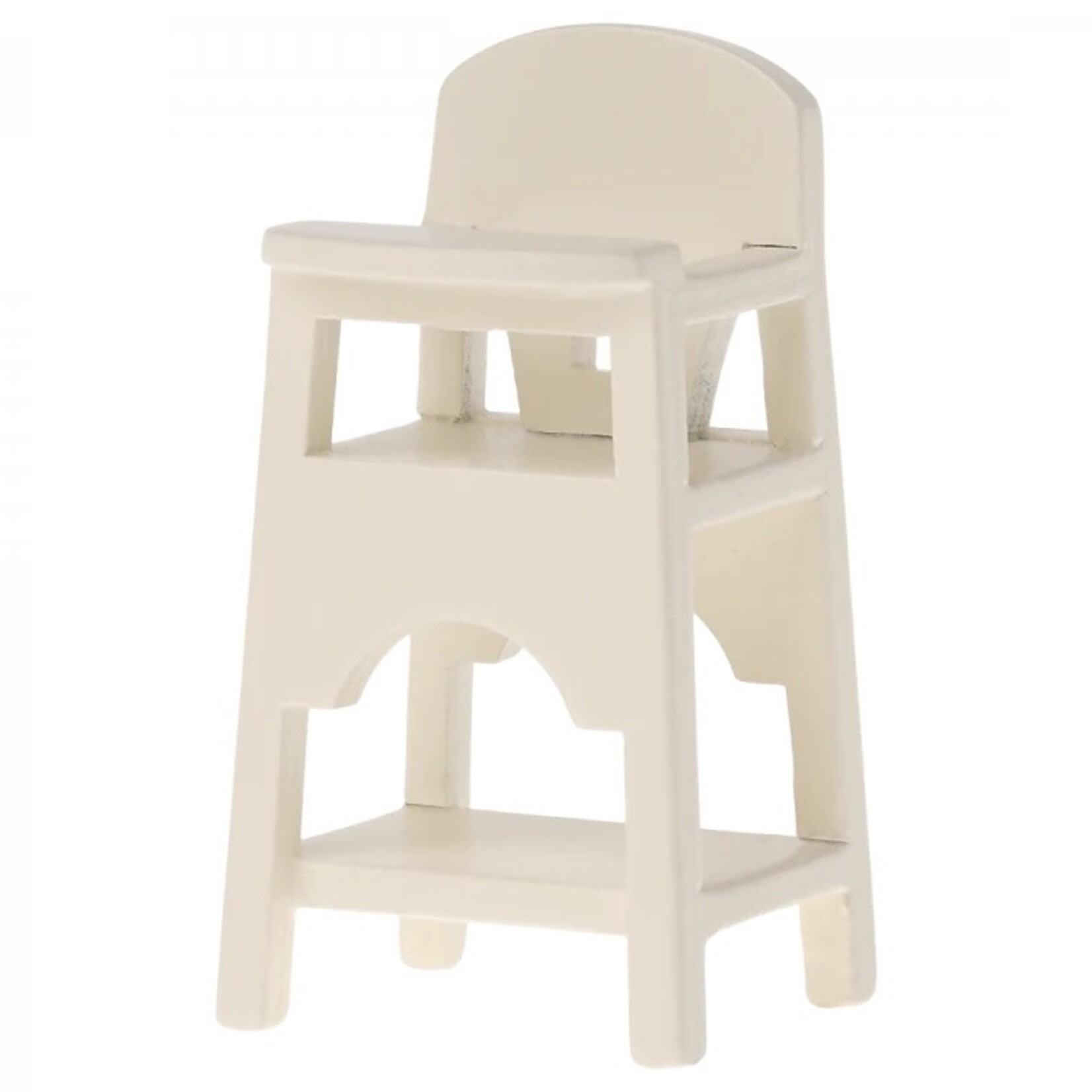 Maileg High chair, Mouse - Off white