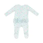 Angel Dear Zipper Ruffle Footie | Vintage Daisy