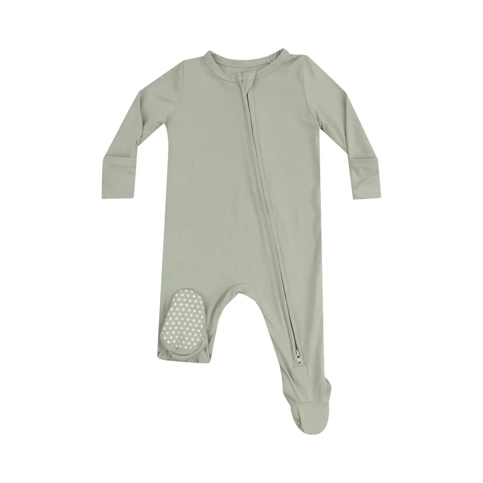 Angel Dear Zipper Footie | Desert Sage