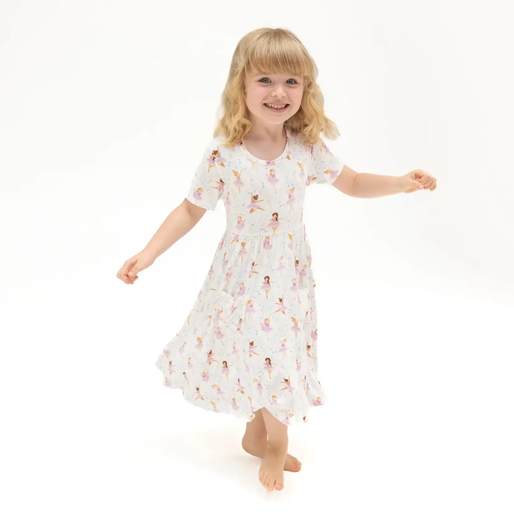 Angel Dear Twirly Dress - Ballerinas