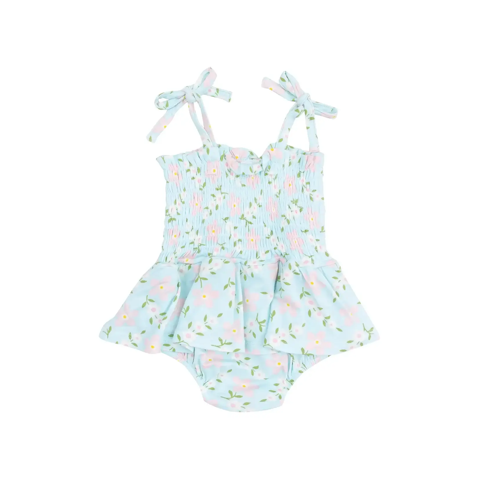 Angel Dear Smocked Bubble w. Skirt | Vintage Daisy