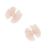Baby Bling Bows 2PK Baby FAB Clips: Rose Quartz