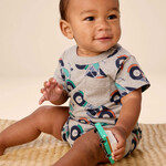 Tea Collection Pocket Shortie Romper | Motorcycle