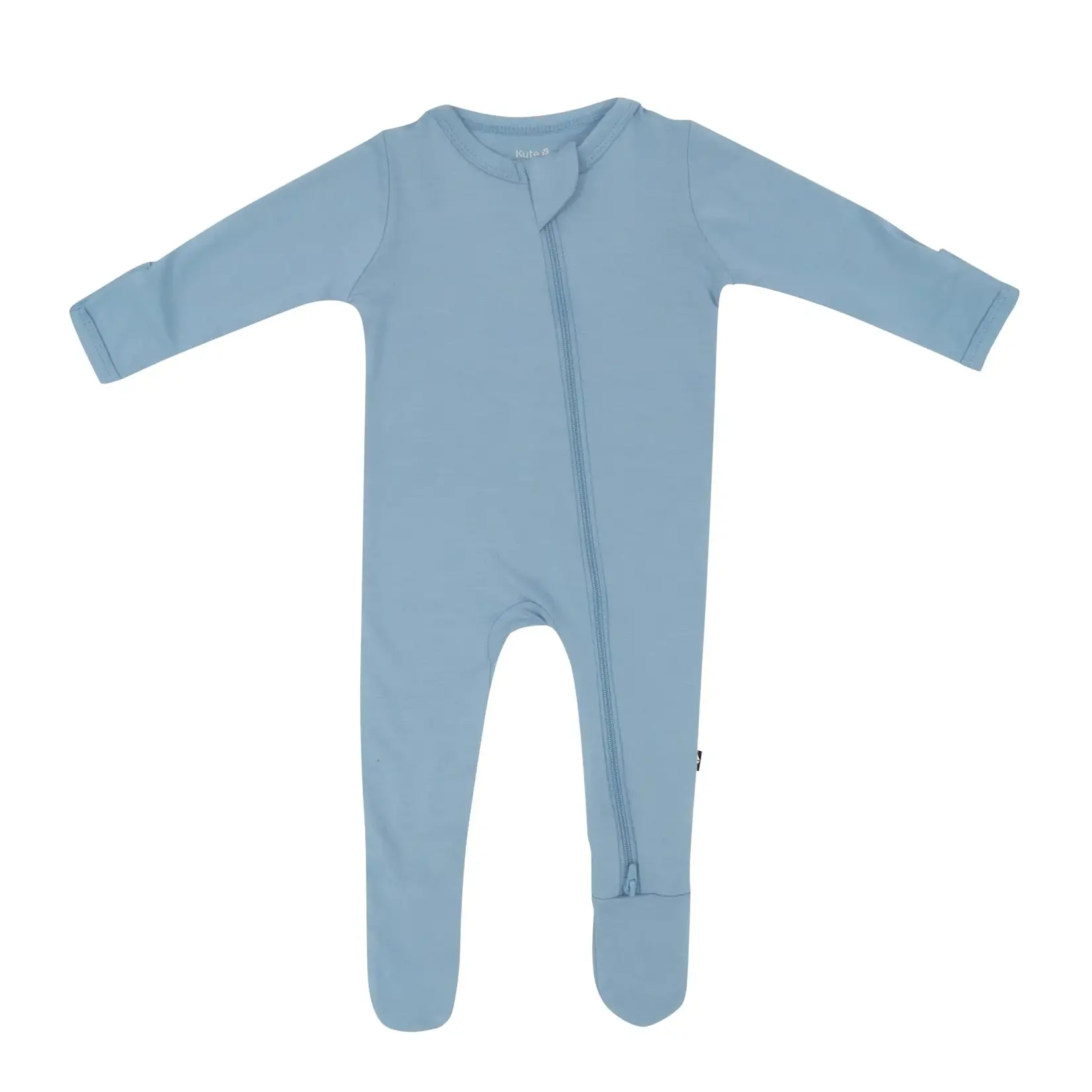 Kyte Baby Zippered Footie in Slate