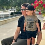 Saved By Grace Co. Cool Like Dad Green | Toddler Tee