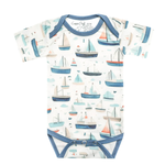 Copper Pearl Short Sleeve Bodysuit- Fischer