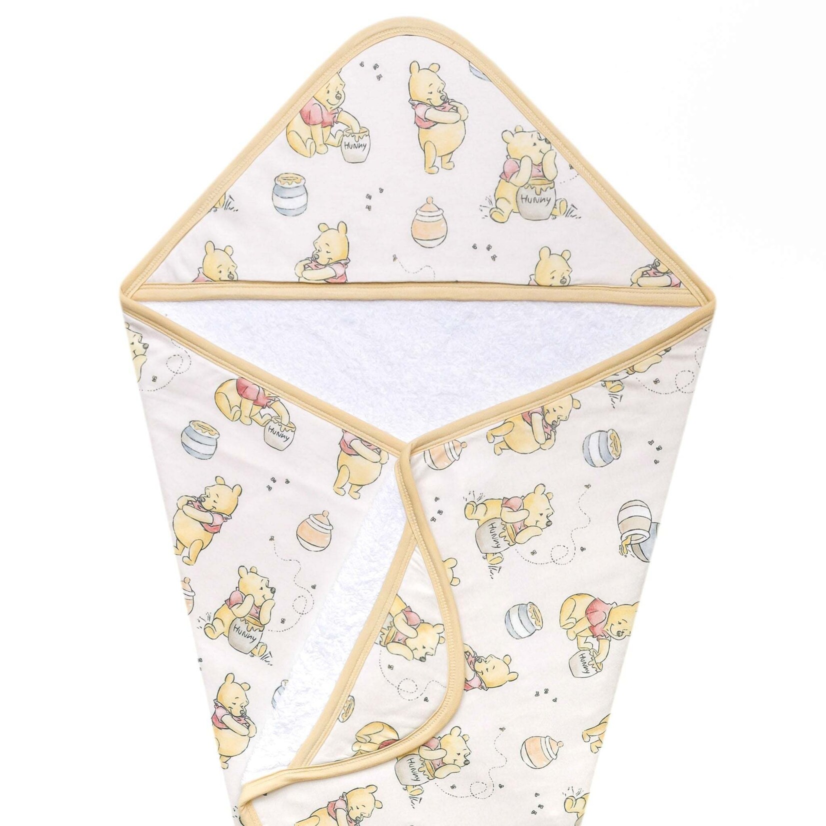 Copper Pearl Premium Baby Knit Hooded Towel - Hunny Pooh