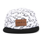 Cash & Co White Dino Snapback Cap