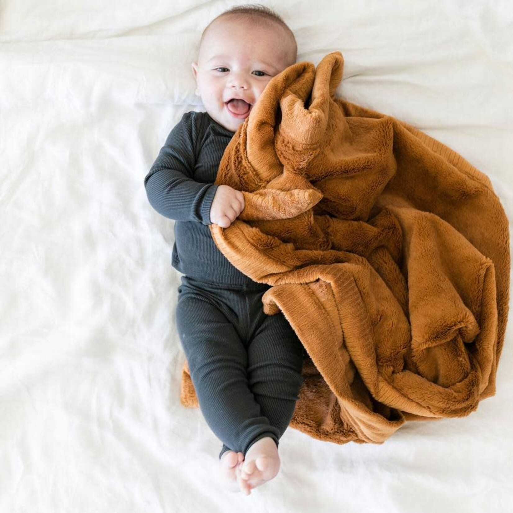 Saranoni Receiving Blanket Lush - Camel