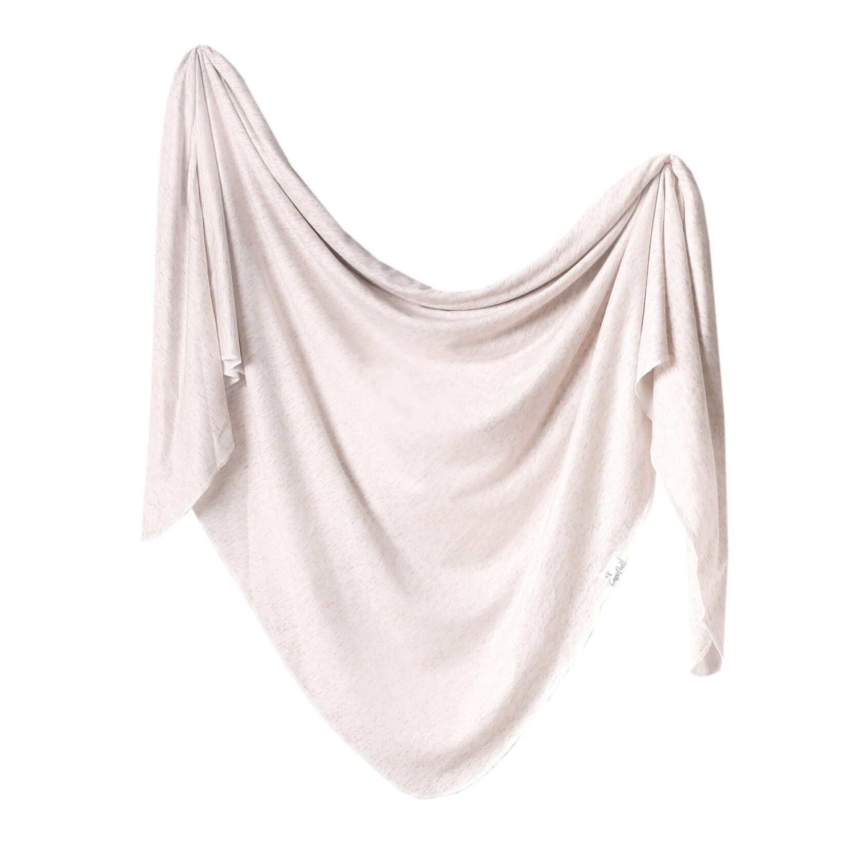 Copper Pearl Knit Swaddle Blanket - Oat
