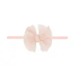 Baby Bling Bows Tulle Baby Fab Skinny: Pleated Rose Quartz