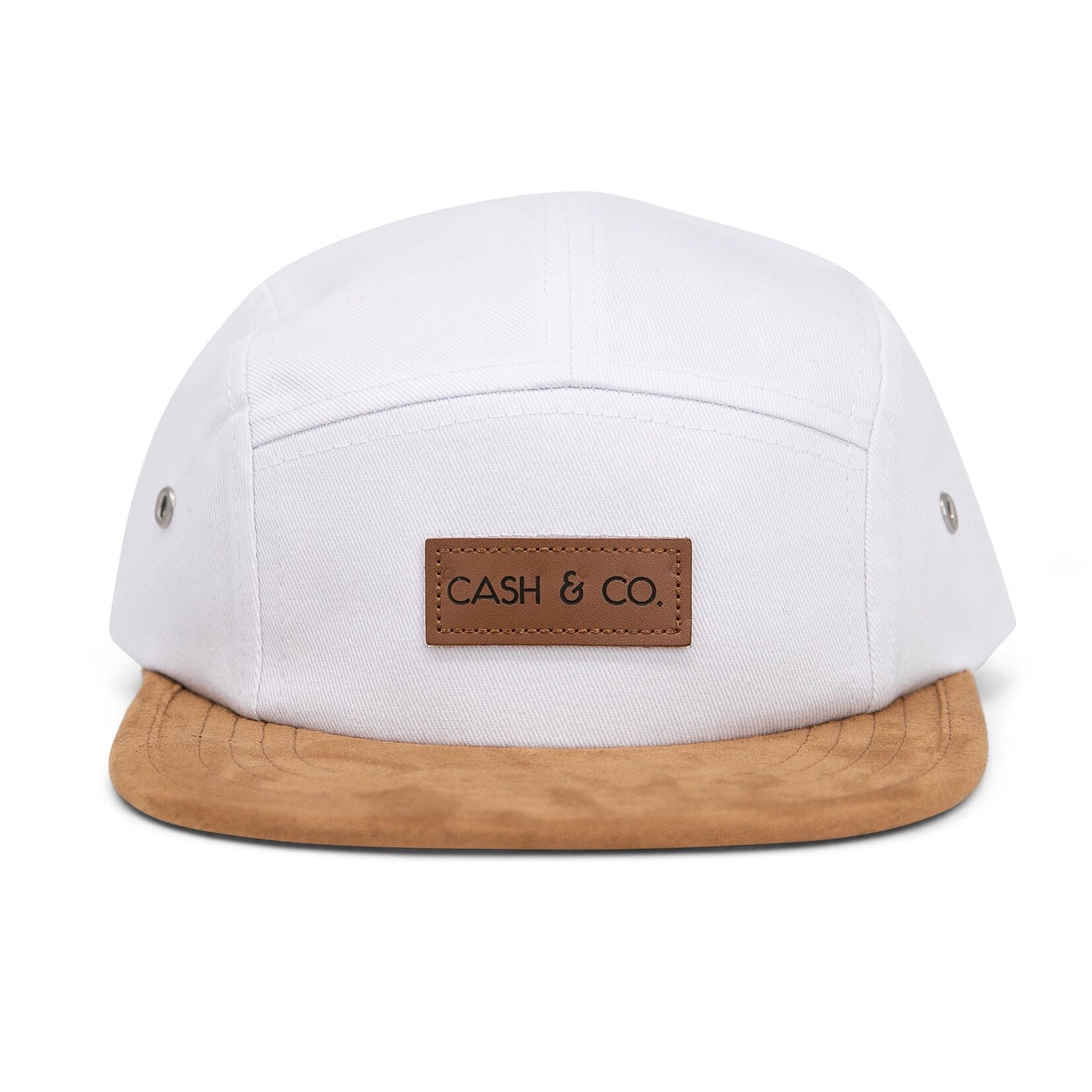 Cash & Co Snapback Cap | Sugar White