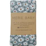 Mebie Baby Bamboo Stretch Swaddle - Dark Green Daisy