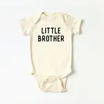 Saved By Grace Co. Little Brother Bodysuit SS | Cream NB-3M