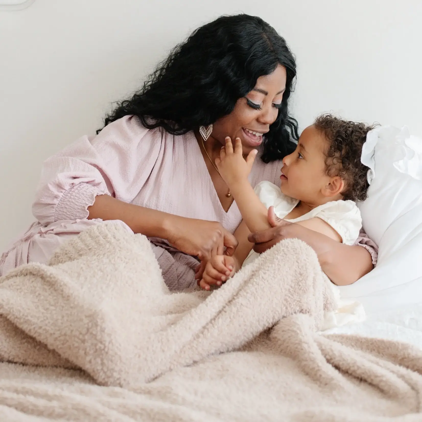 Saranoni Throw Blanket Bamboni | Birch