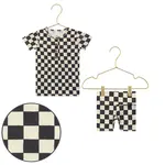 Lou Lou and Company Shortie Set - Gibson (black check)