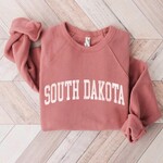 Oat Collective Sweatshirt | South Dakota | Mauve
