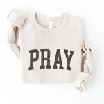 Oat Collective Sweatshirt | PRAY | Cream