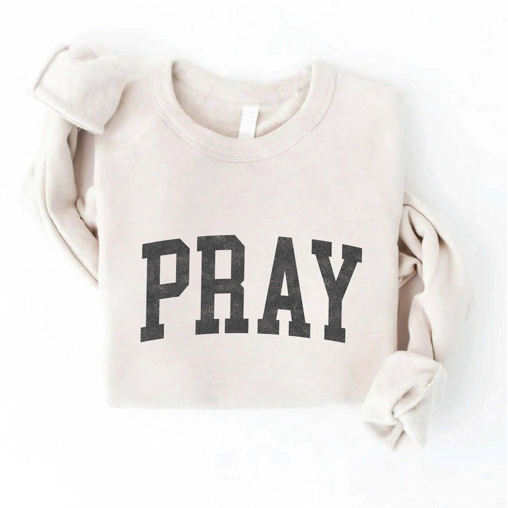 Oat Collective Sweatshirt | PRAY | Cream