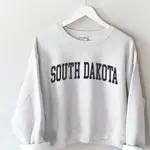 Oat Collective Sweatshirt Mid | South Dakota | Athletic Grey