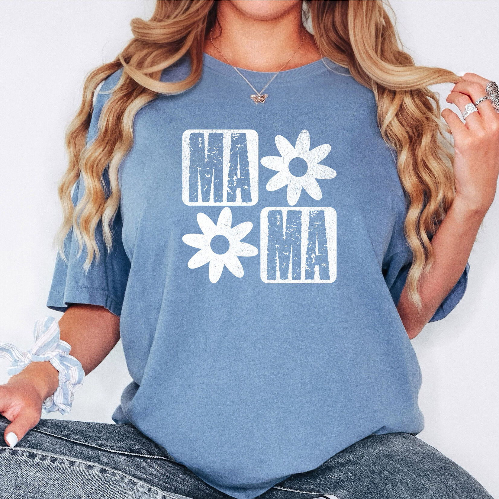 Brands We Love Tee | Mama | Blue Jean