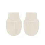 Lou Lou and Company Scratch Mittens Cove Cream Rib
