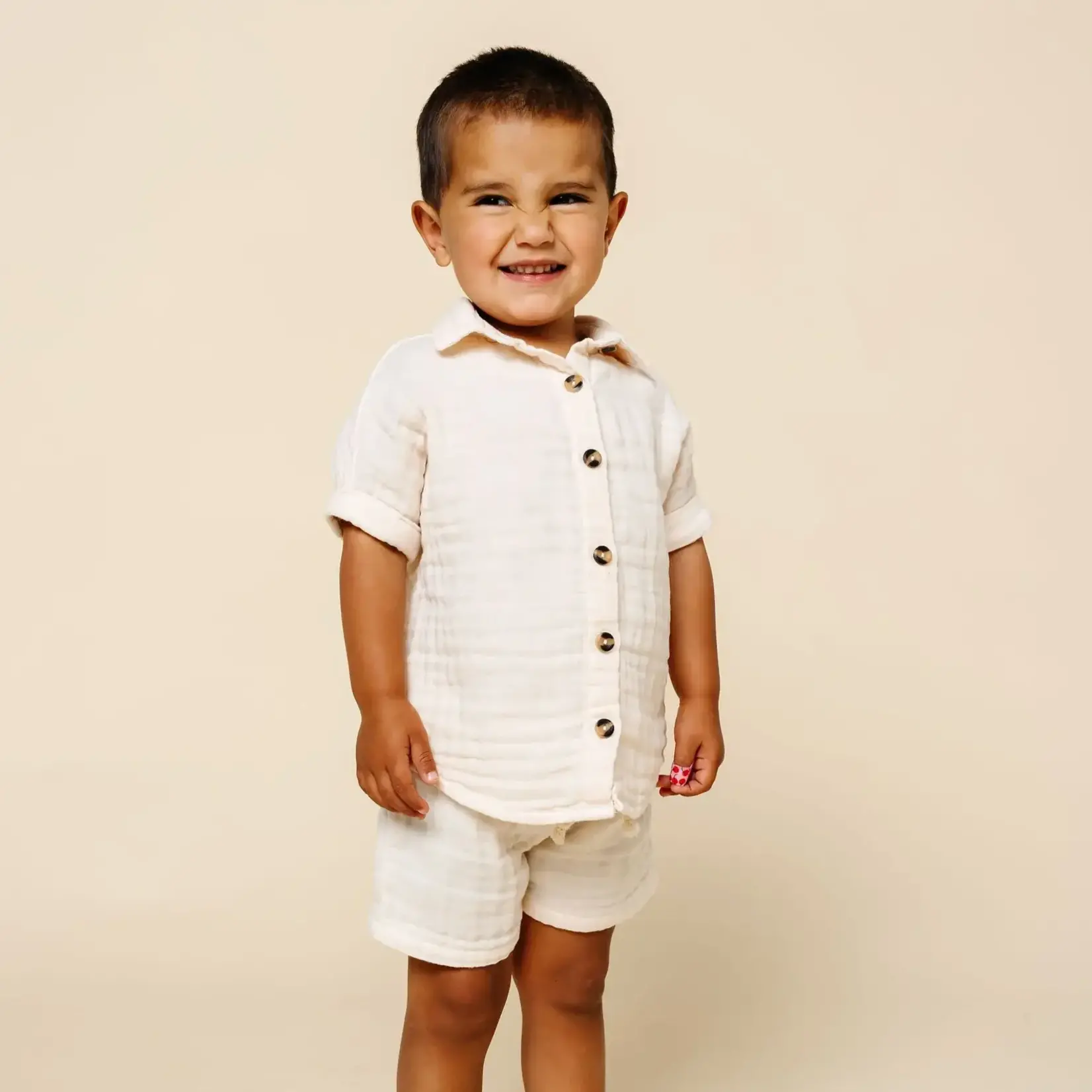 Lou Lou and Company Shirt - Cream